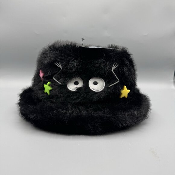 Studio Ghibli Spirited Away Soot Sprite Fuzzy Bowler Hat NEW main image 4